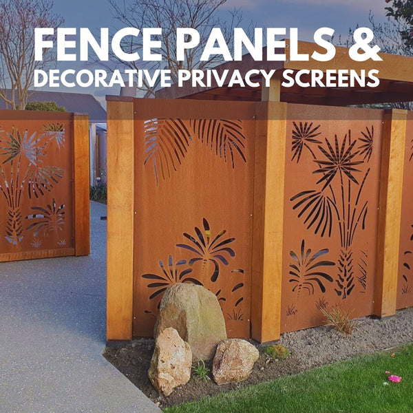 Laser Cut Fence Panels 