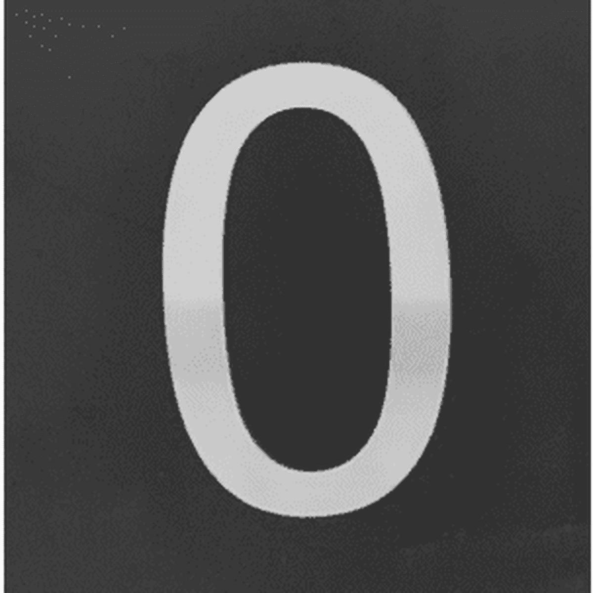 Stainless Steel House Numbers MS San Medium (200mm)