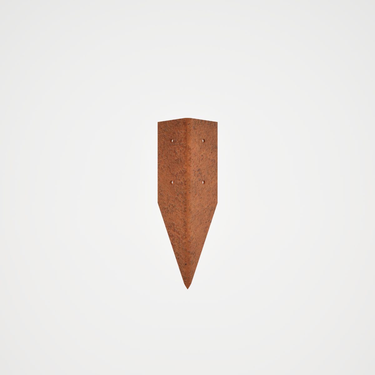 100 mm High. Corten Steel Garden Edging 3.00 mm Thick
