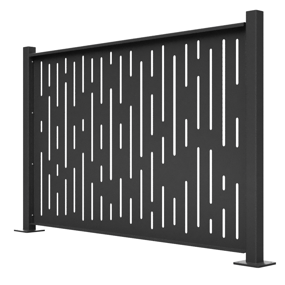 Vertical Lines Balustrade Design