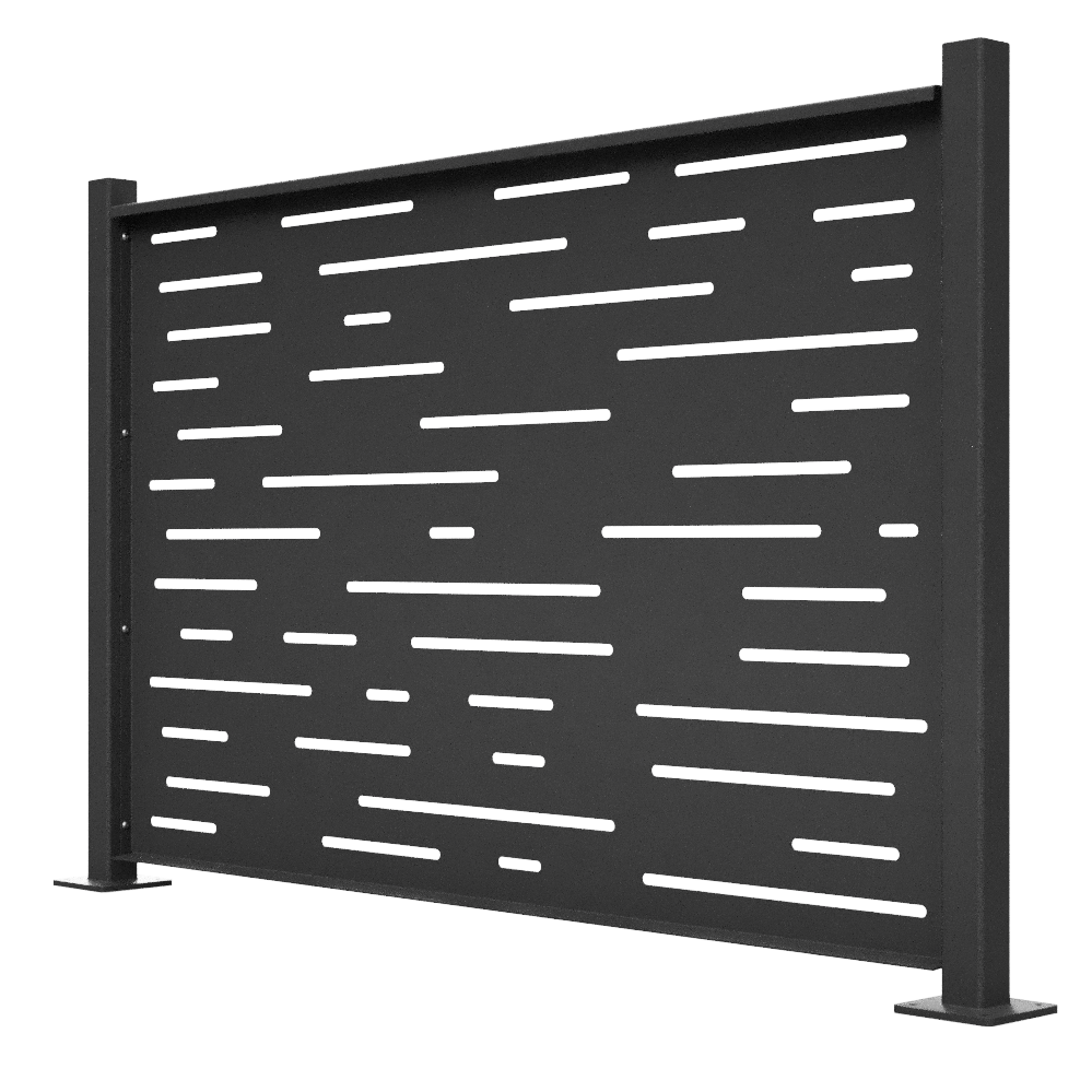 Horizontal Lines Balustrade Design