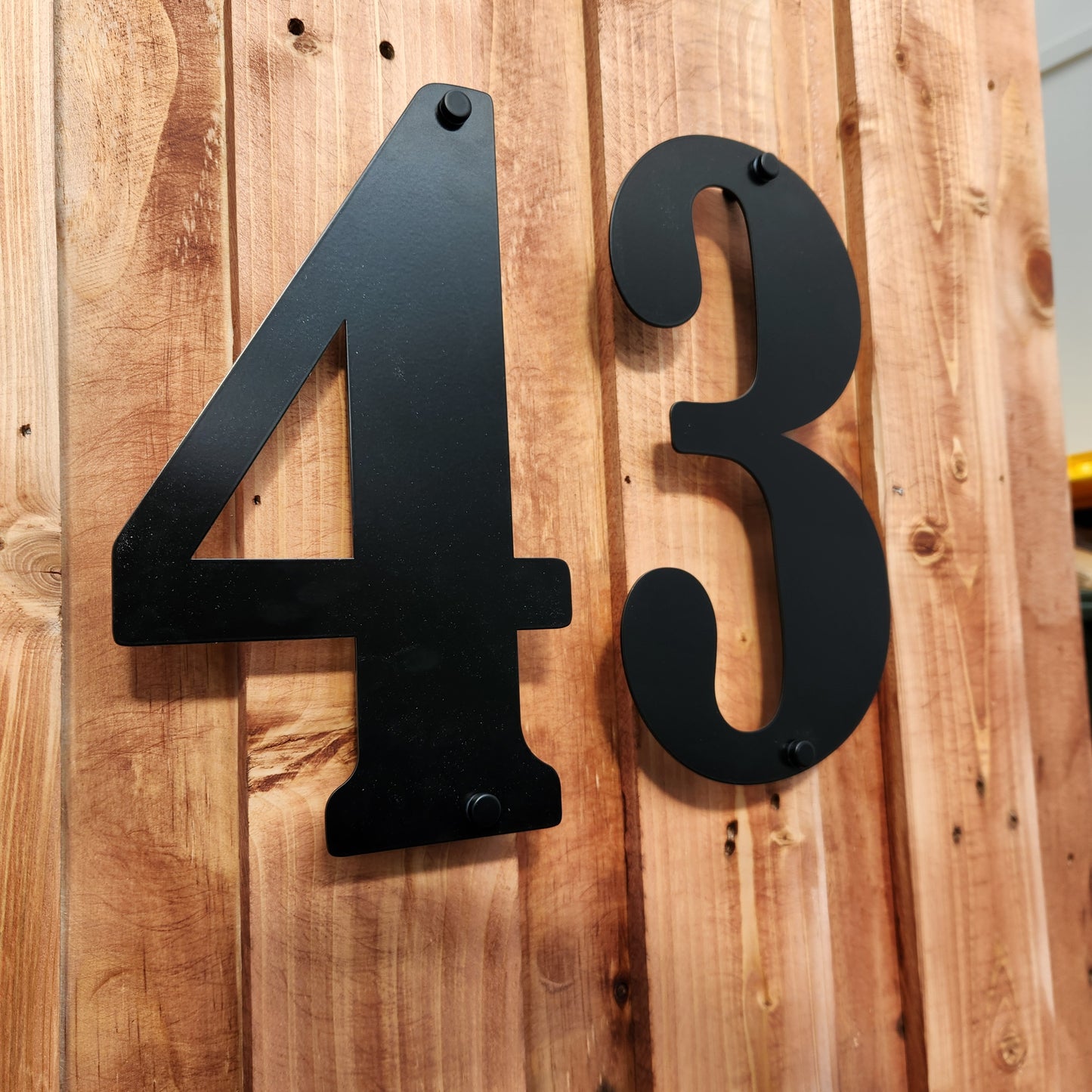 Powder Coated House Numbers Bernard (300 mm)
