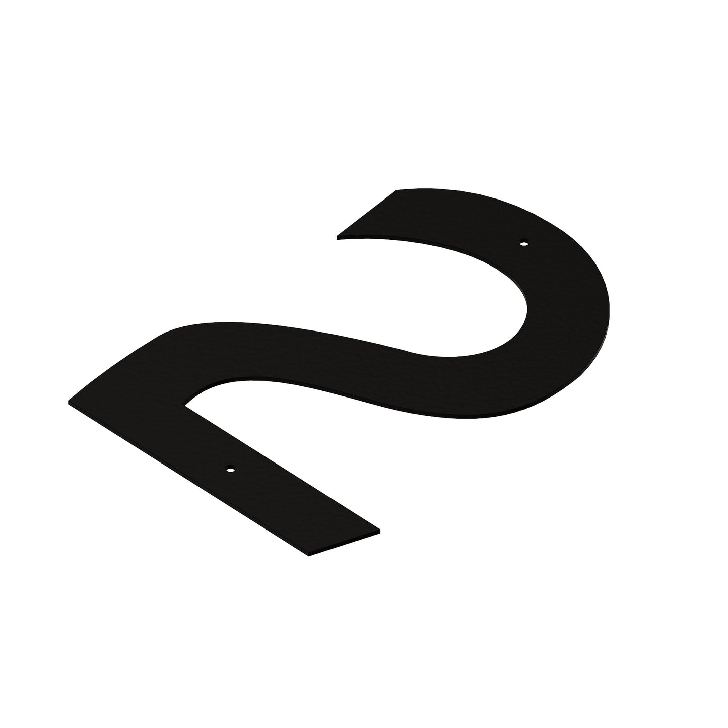 Powder Coated House Numbers Highway (200 mm)