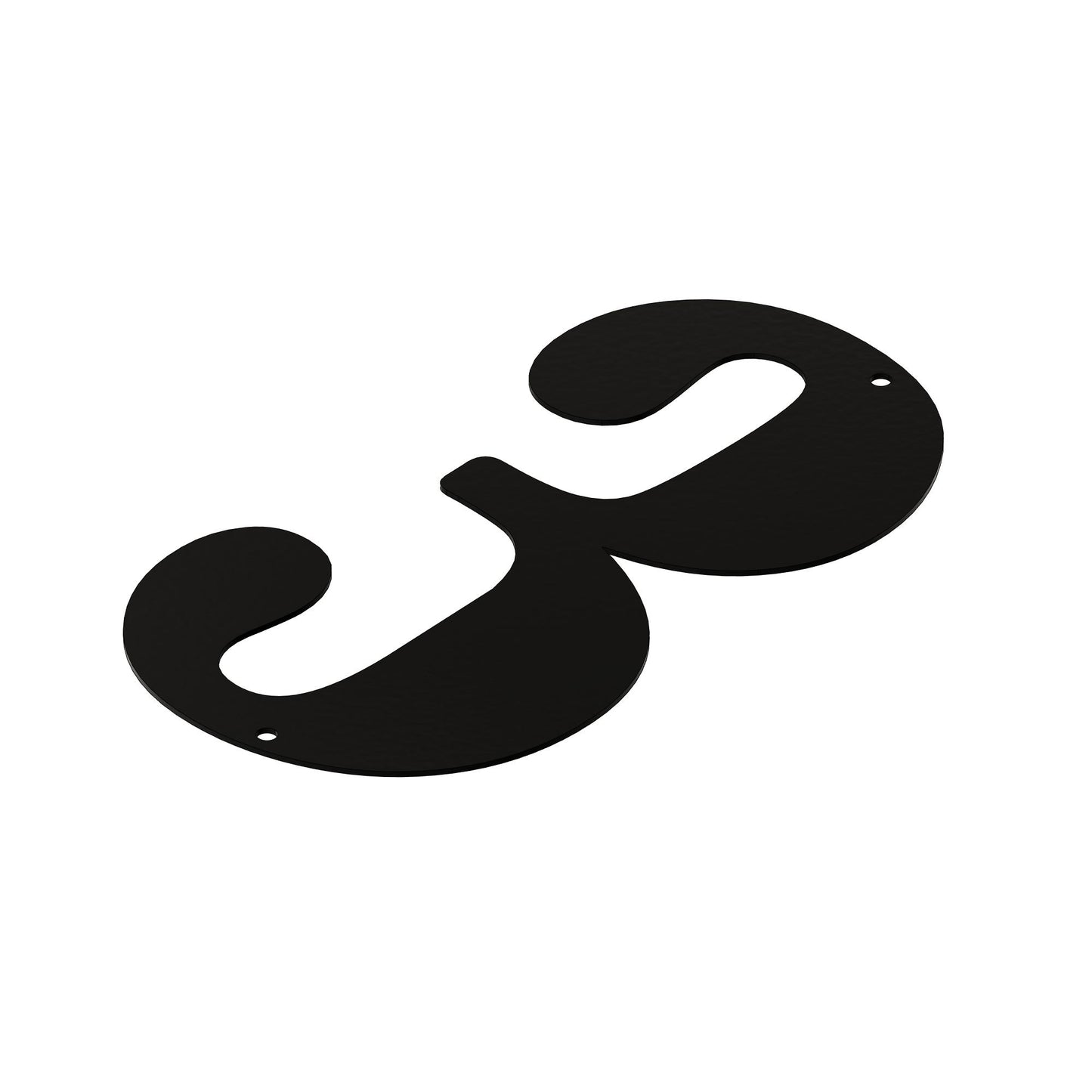 Powder Coated House Numbers Bernard (300 mm)