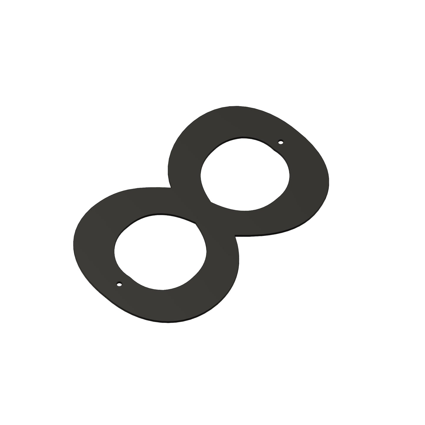 Powder Coated House Numbers Highway (200 mm)