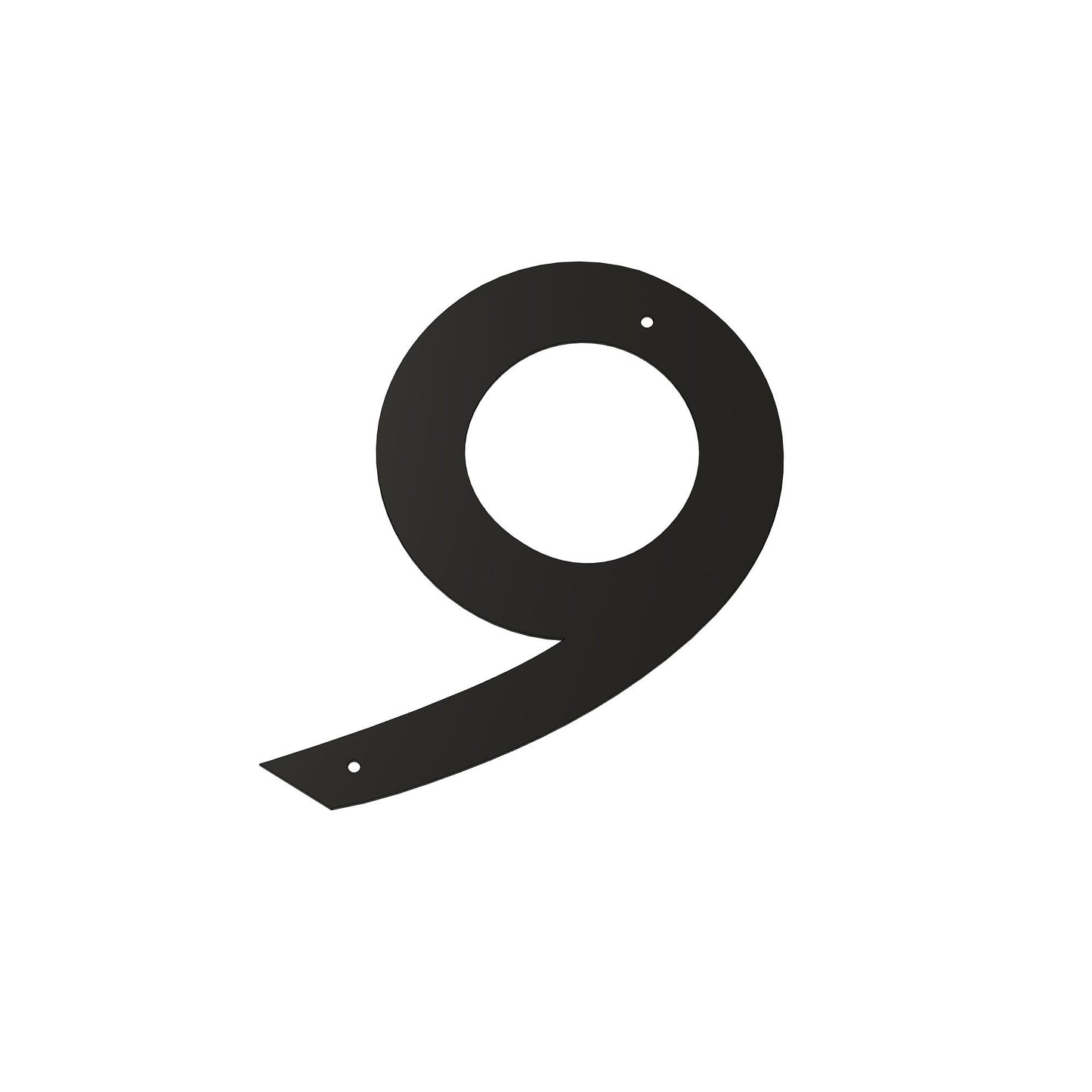 Powder Coated House Numbers Highway (200 mm)