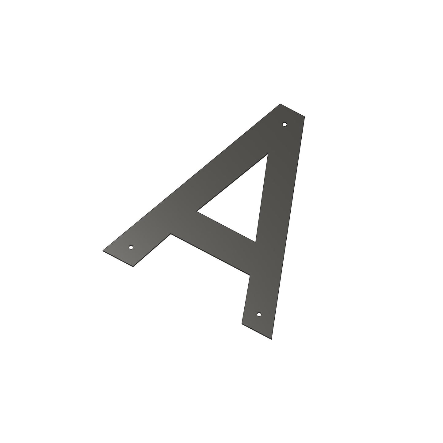 Powder Coated House Numbers Highway (200 mm)