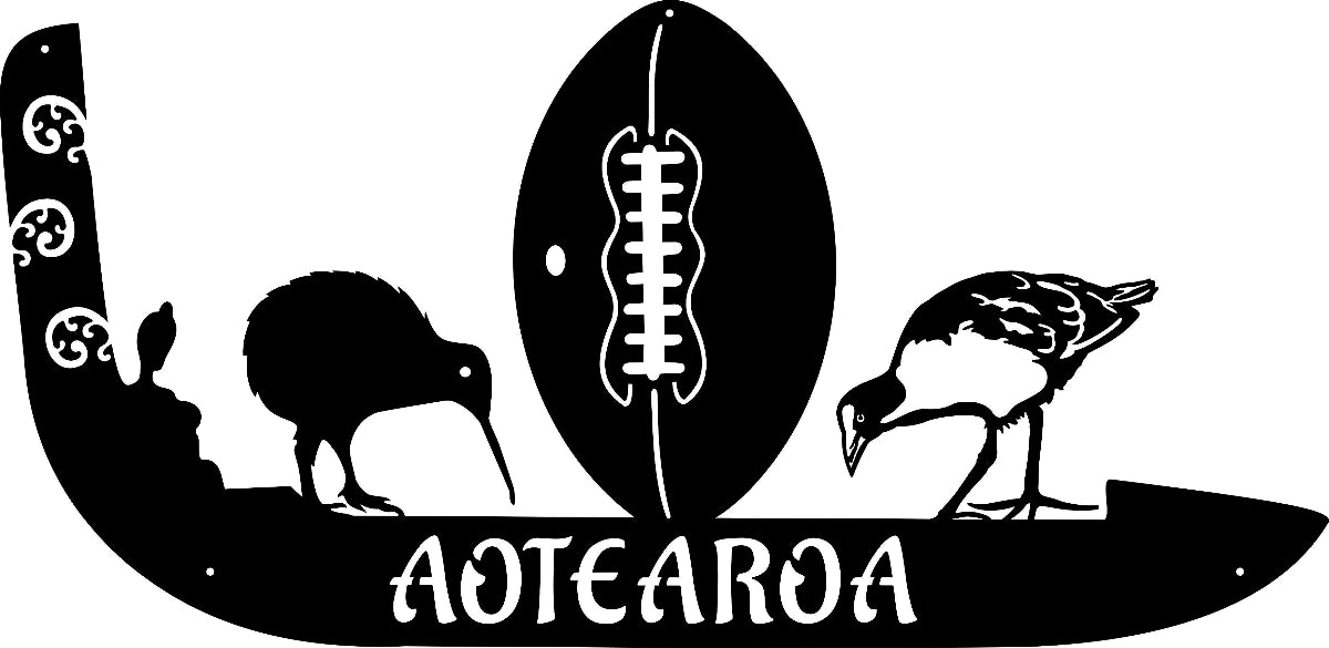 Aotearoa - Laser Cut Metal Wall Art