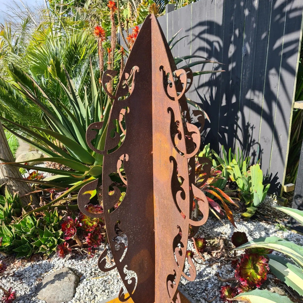 Autumn Breeze - Corten Steel Garden Sculpture