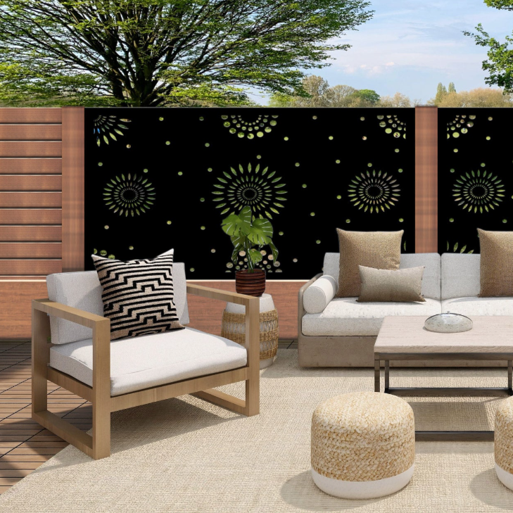 Boho Mandals - Decorative Laser Cut Balustrade Panel