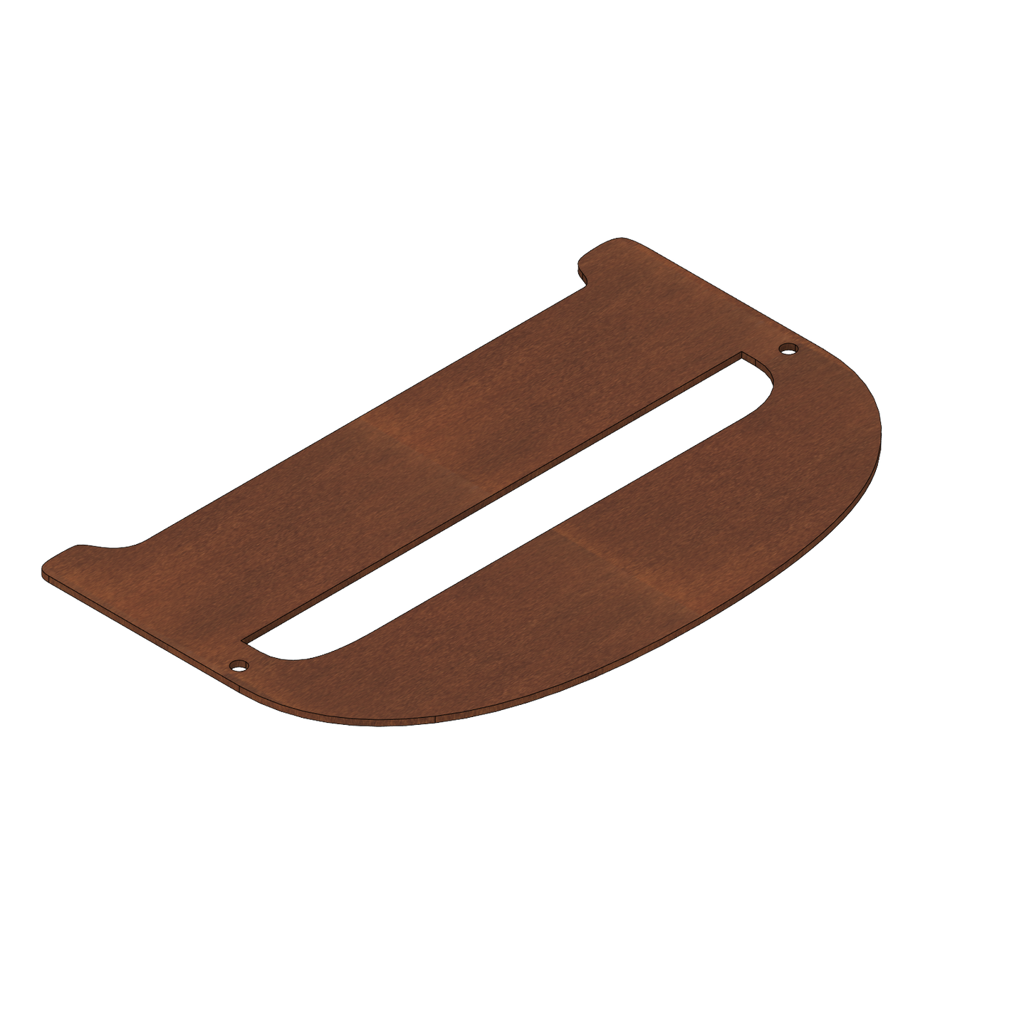 Corten Steel House Numbers Bernard (300 mm)
