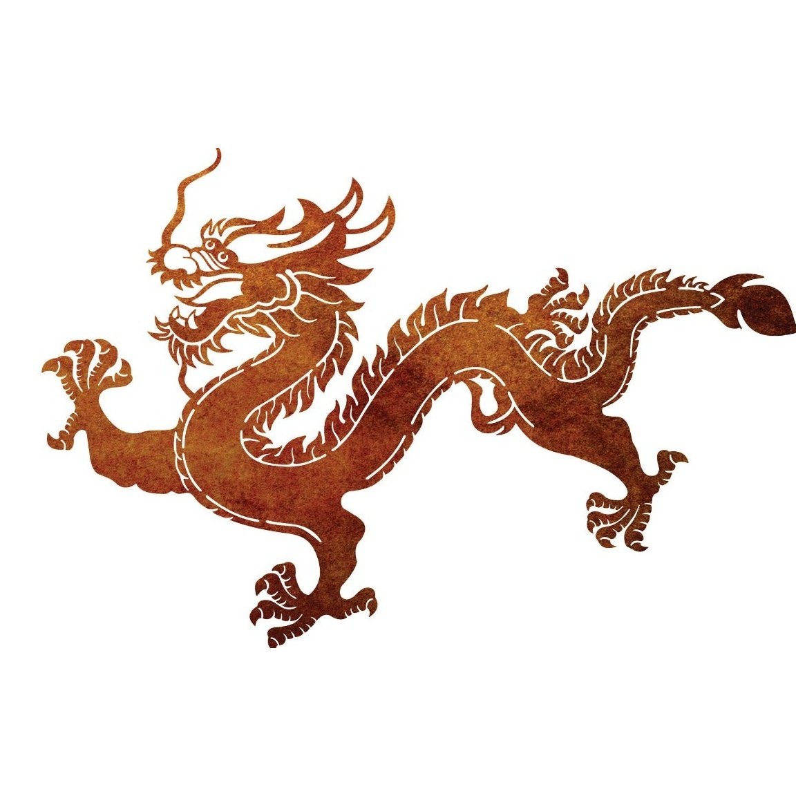 Chinese Dragon - Metal Art