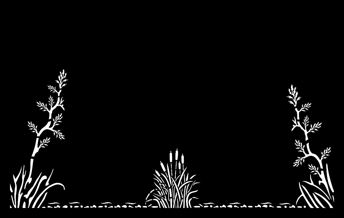 Flax 1 - Kiwi Bush Collection of Balustrades ( 1735 x 1100 mm )