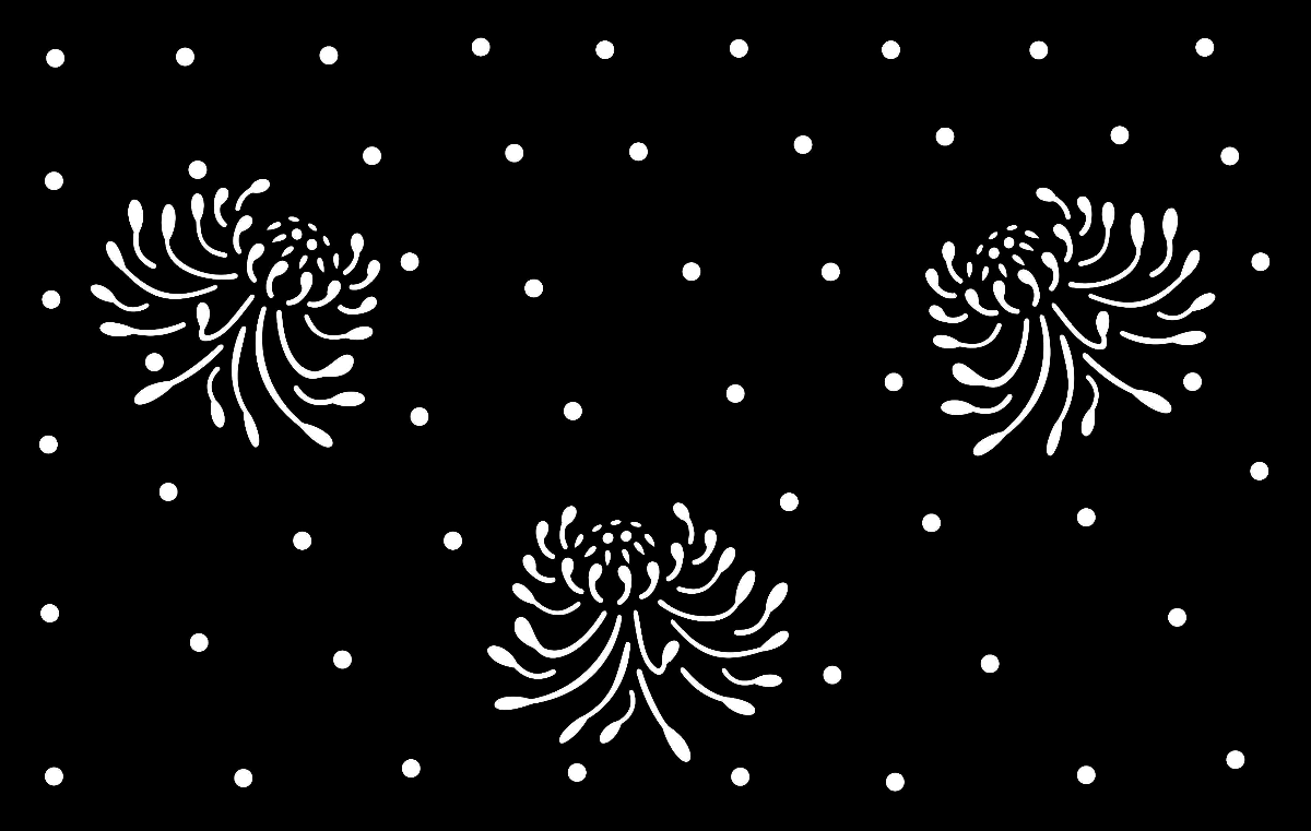 Flower Polka - Decorative Balustrade Panel