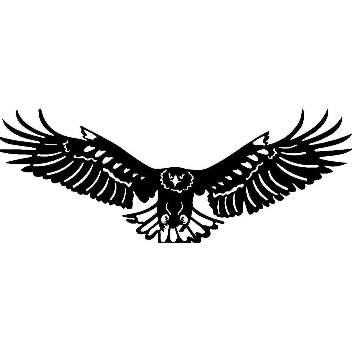 THE FLYING EAGLE - Symbol of Strength Metal Art