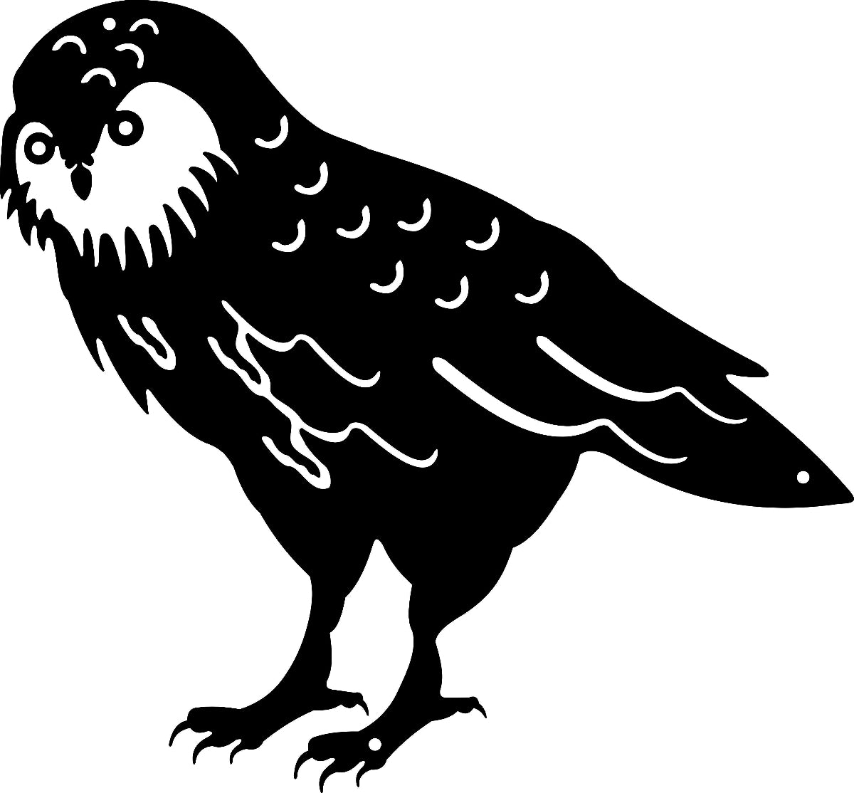 Metal Bird & Wall Art : Kakapo