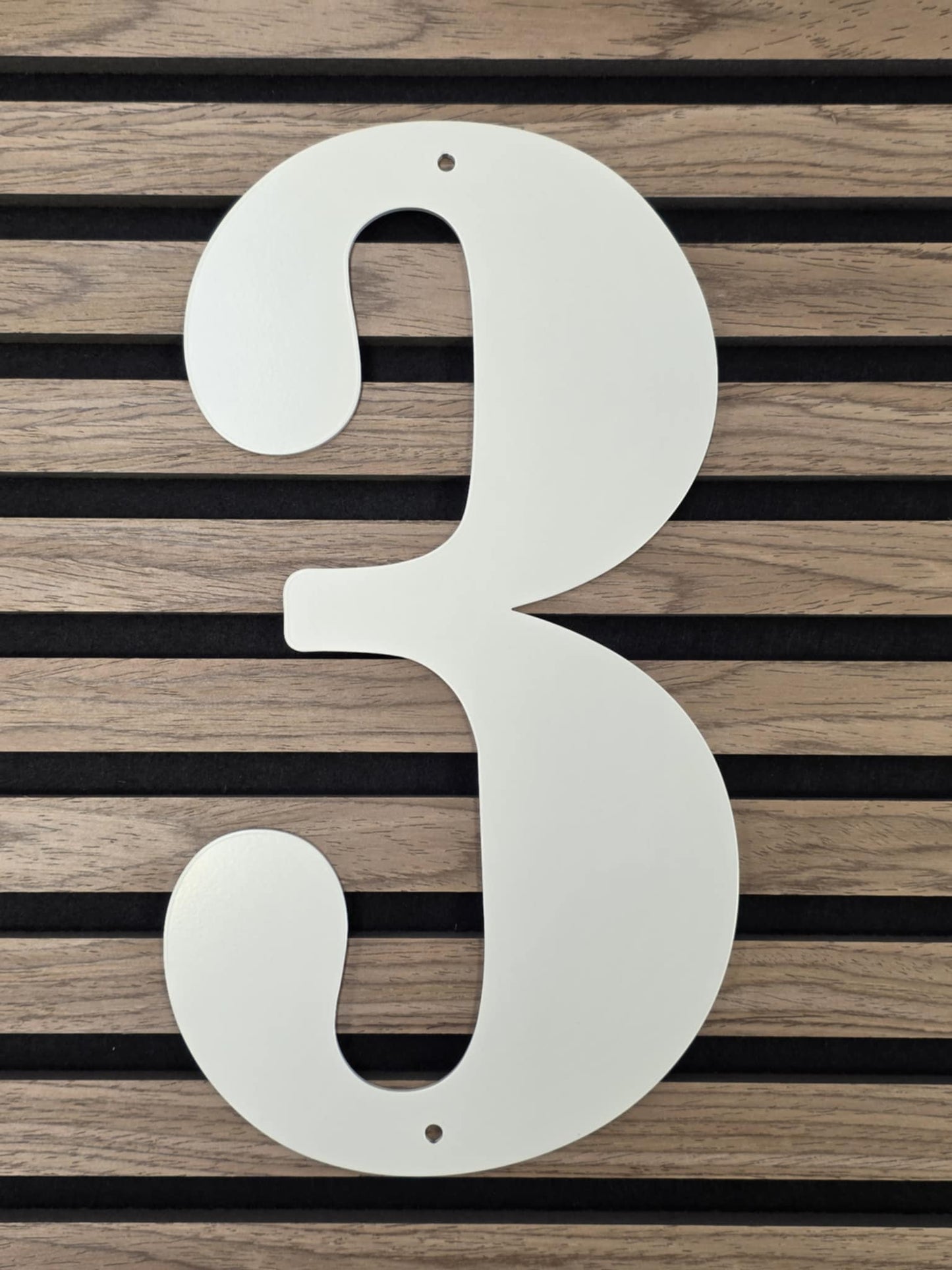 Powder Coated House Numbers Bernard (300 mm)