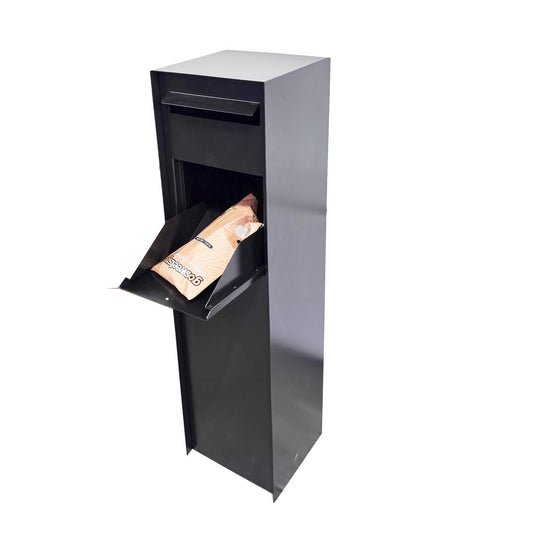 * NEW * Slimline Parcel Guard - Free Standing Parcel Drop Box & Letterbox