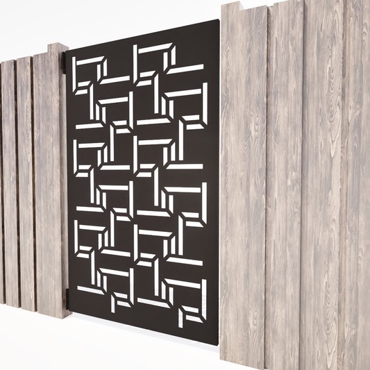 Pedestrian Gate  - Random Lines