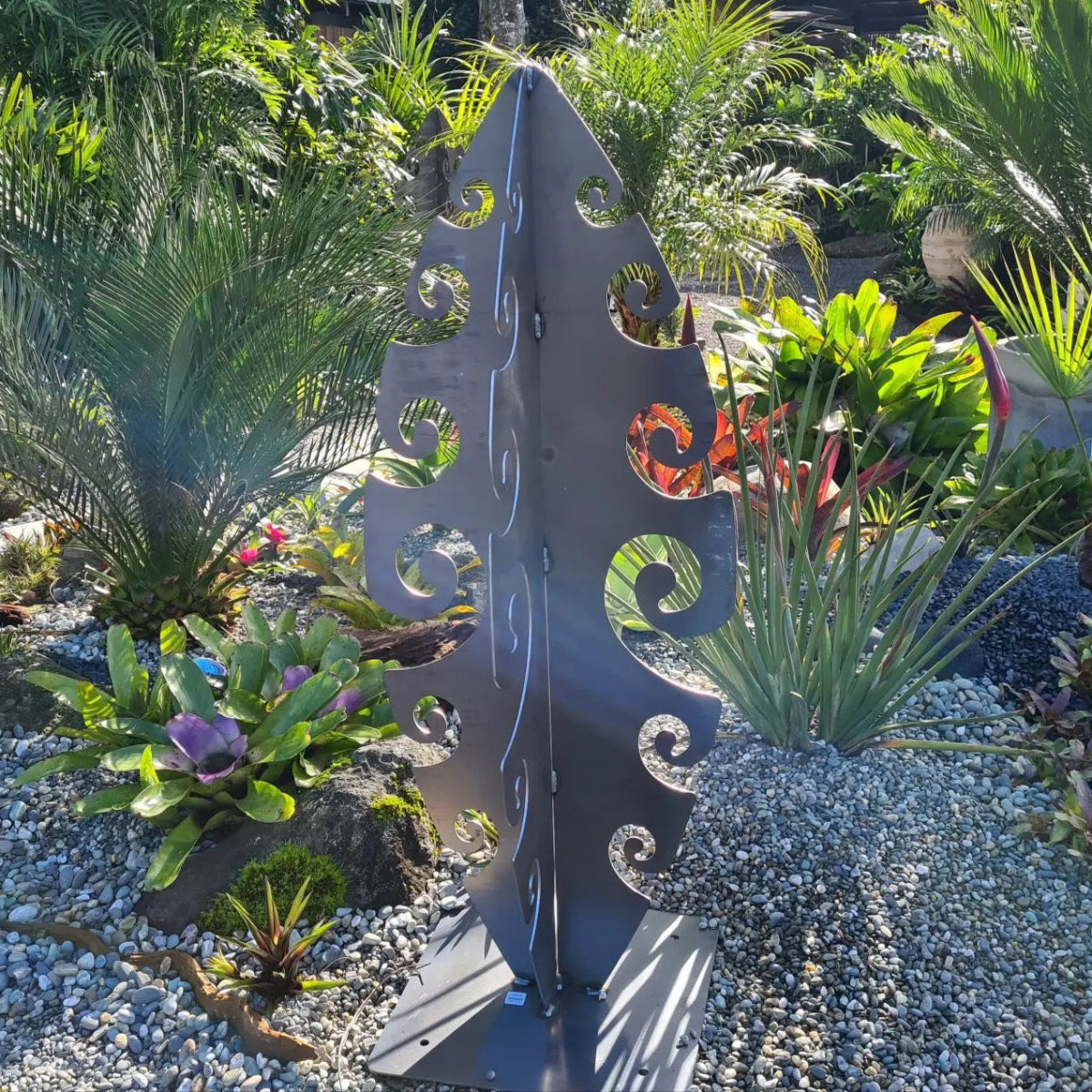 Surf Symphony - Corten Steel Garden Sculpture