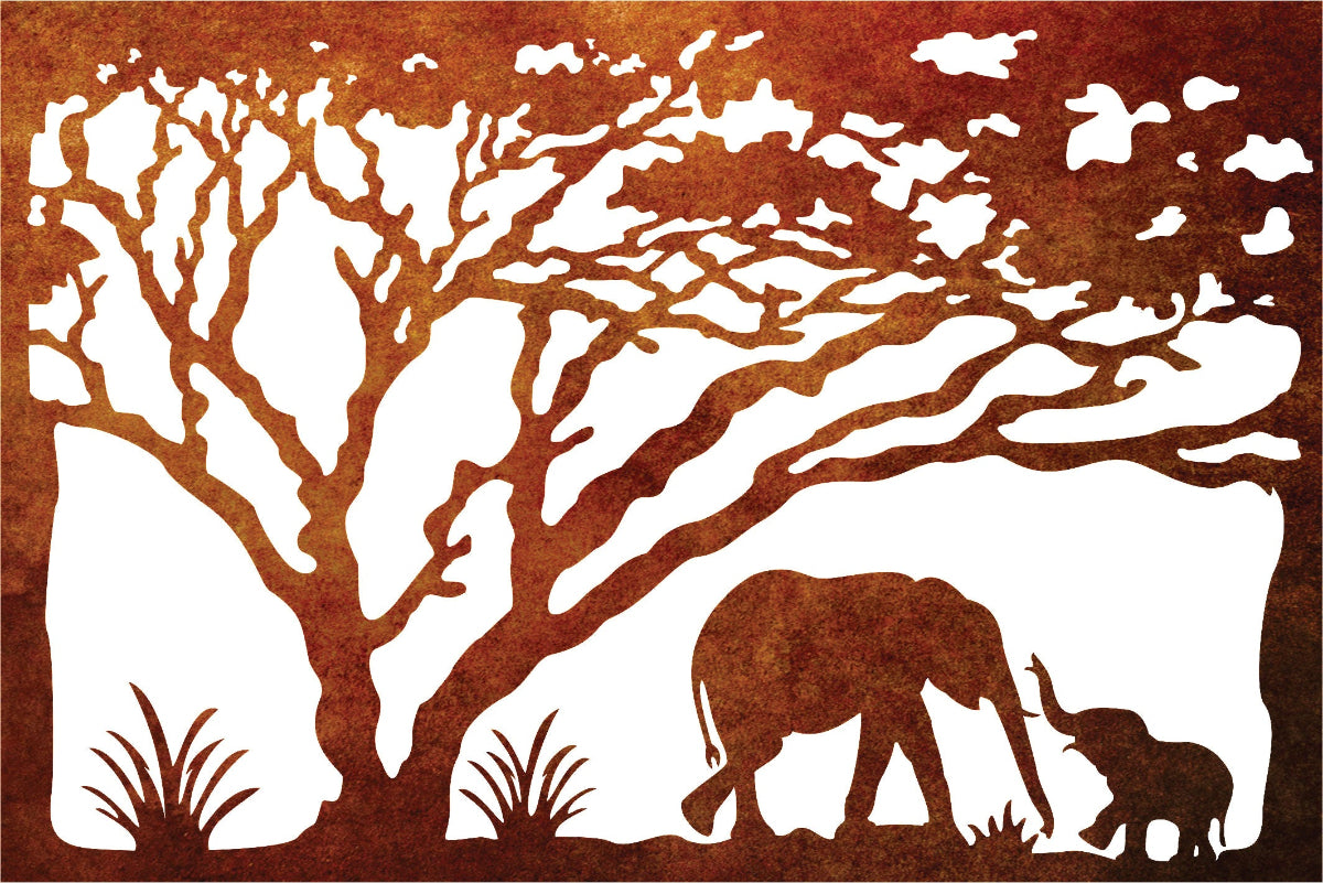 Laser Cut Panel - The Forest