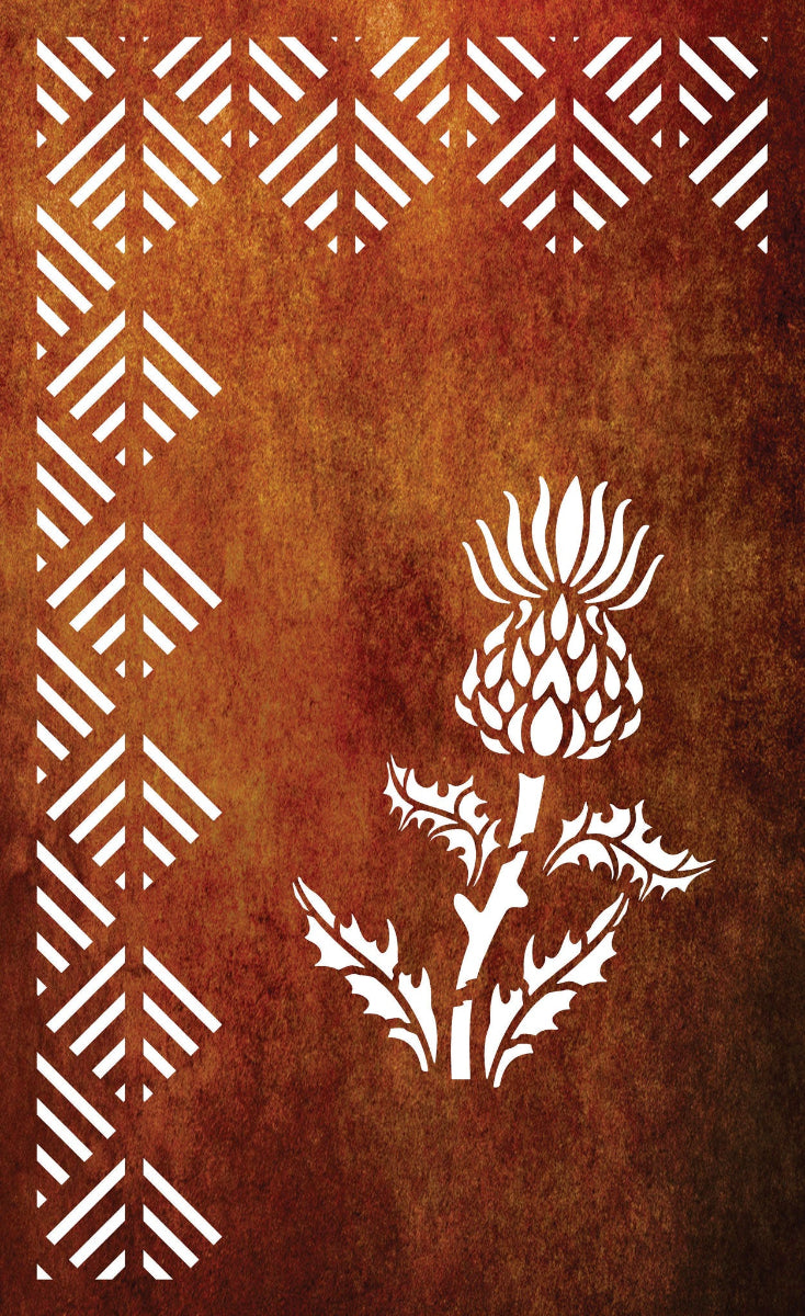 Privacy Screen  - Thistle Weave Panel Set