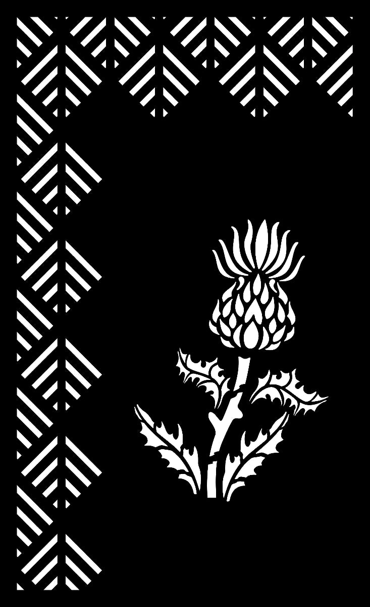 Privacy Screen  - Thistle Weave Panel Set