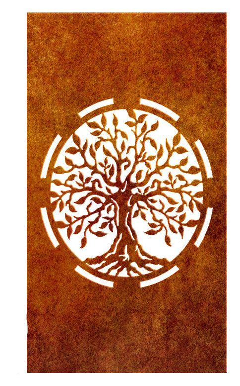 Garden Padestrian Door - Tree Of Life