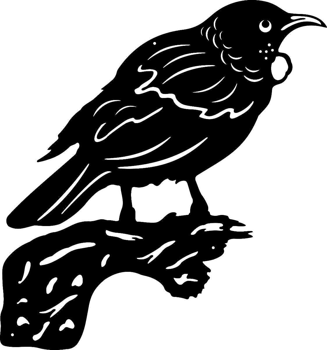 Metal Bird Art - Tui