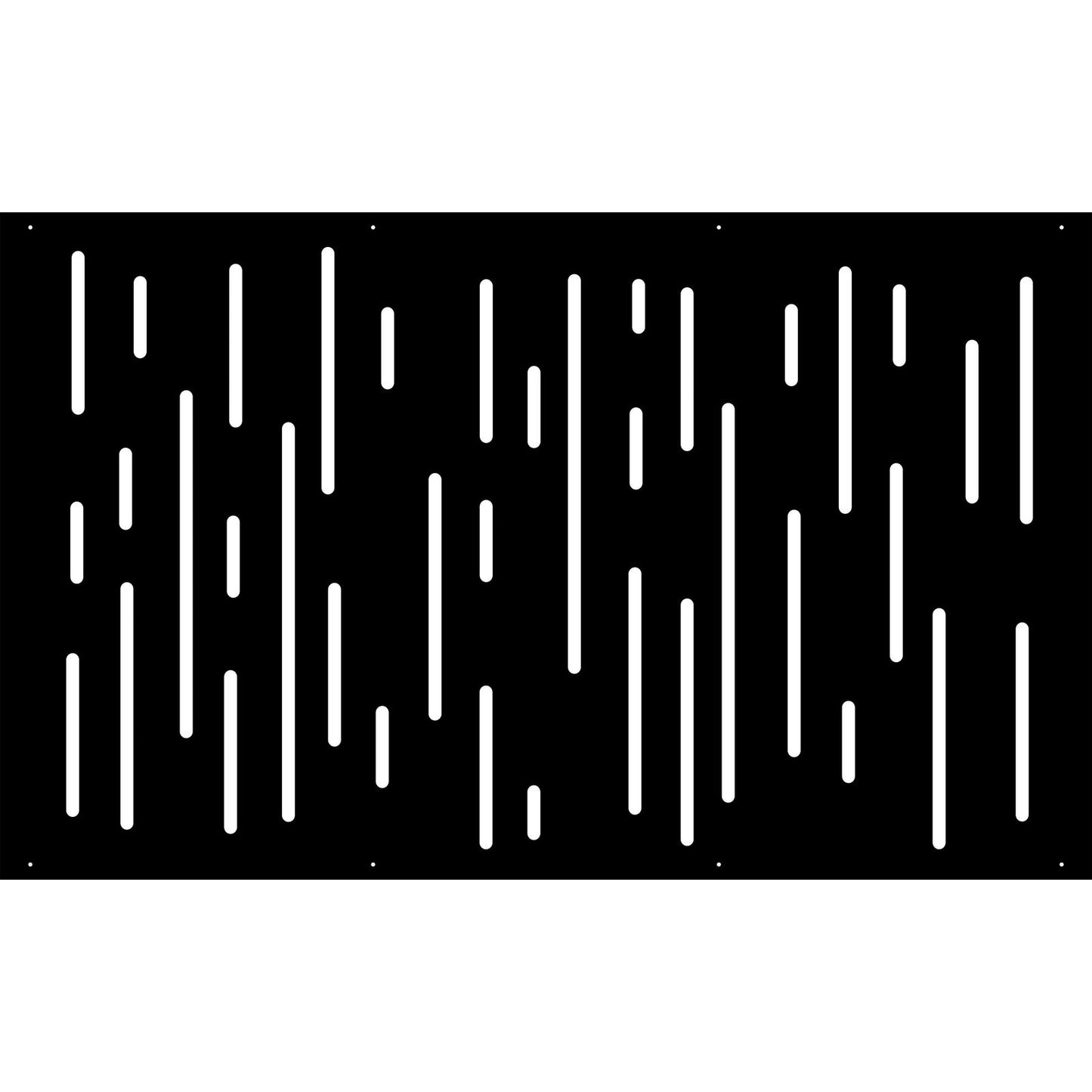 Laser Cut Balustrade Panel - The Vertical Lines