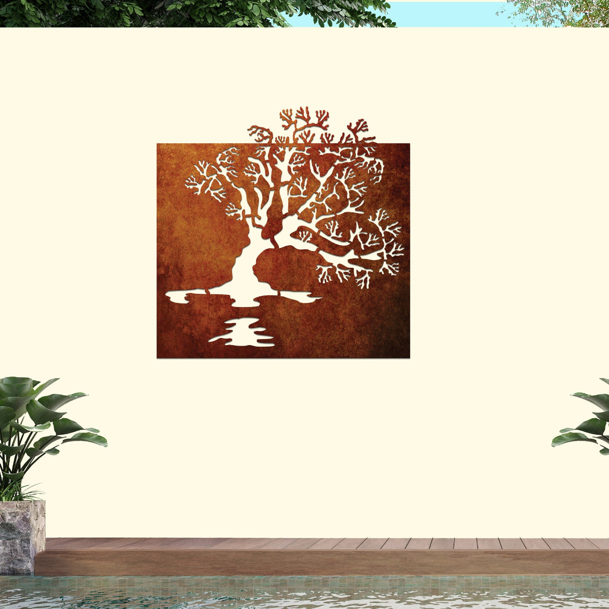 Decorative Architectural Wall Art- Lake Wanaka Tree