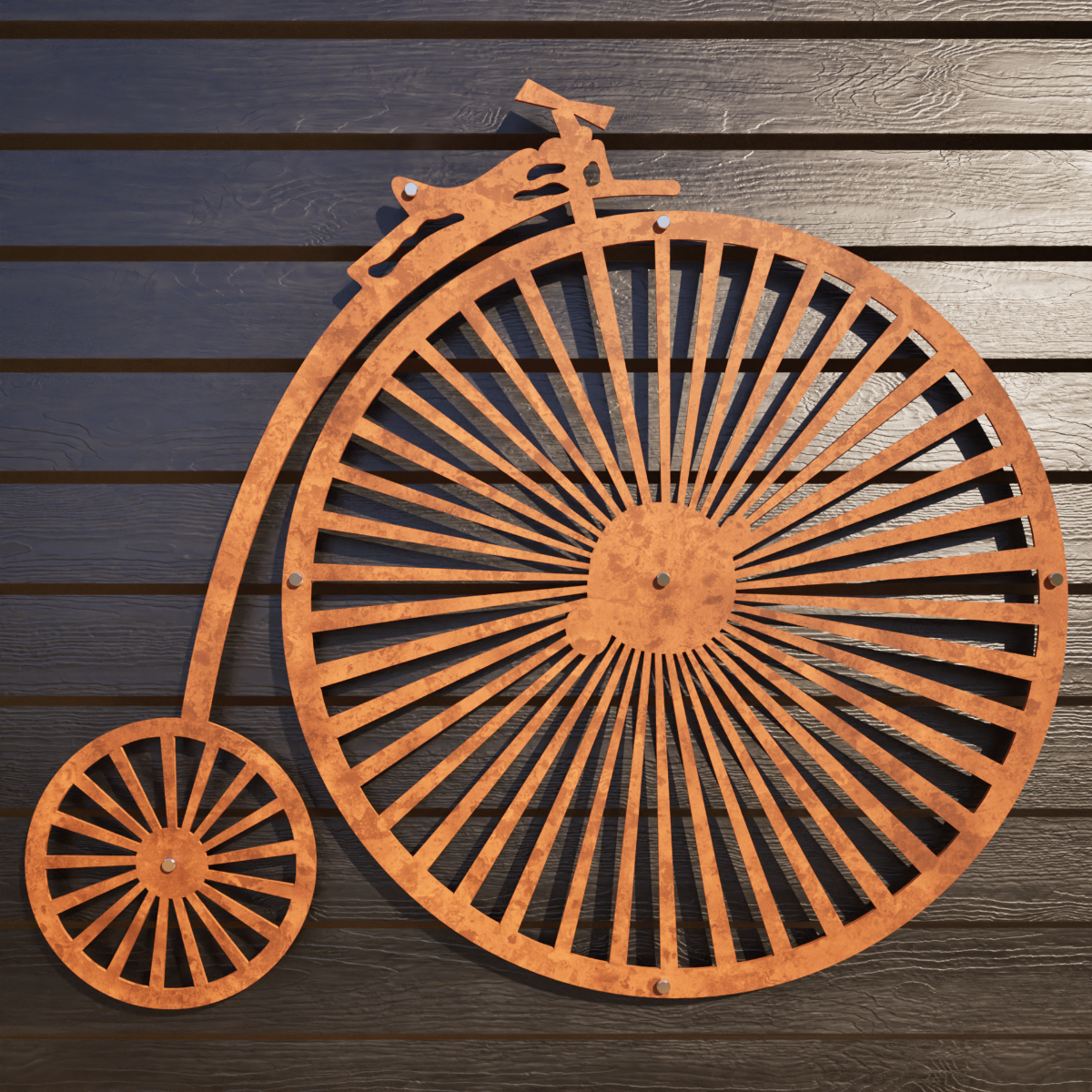 Penny Farthing - Metal Wall Art