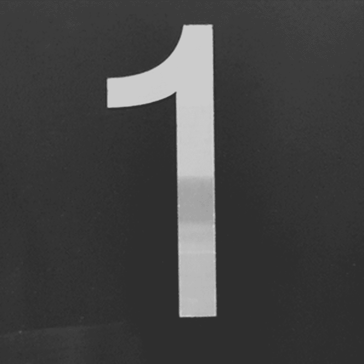 Stainless Steel House Numbers MS San Small (127mm)