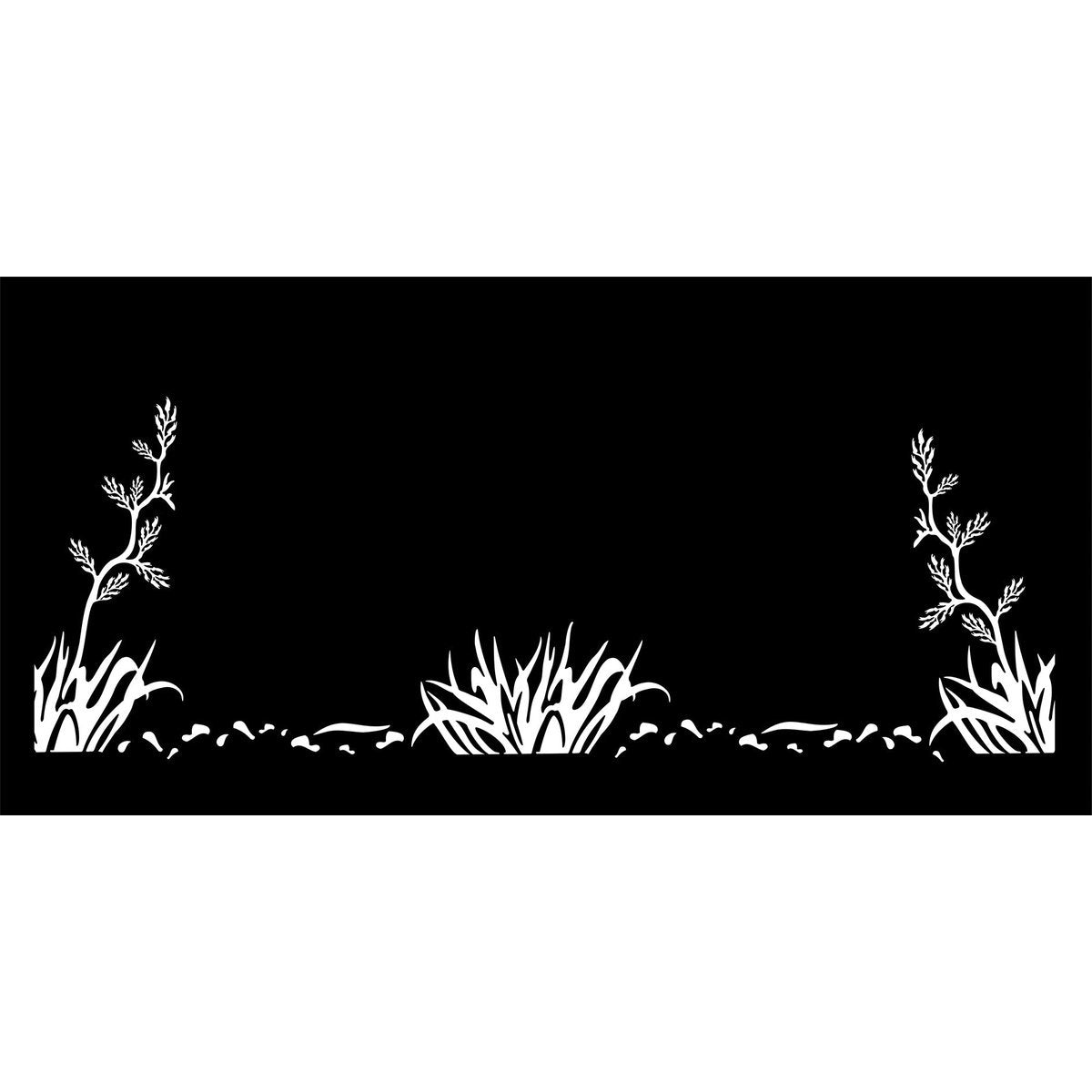 Flax 2 - Kiwi Bush Collection of Balustrades ( 1735 x 1100 mm )