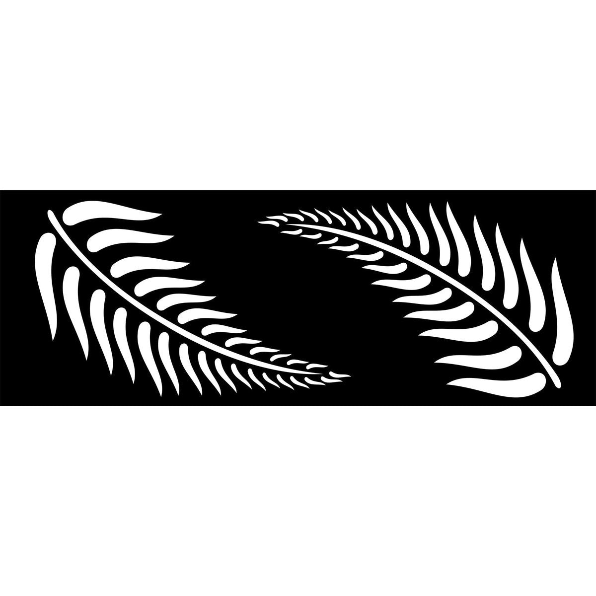 Fern Serenity - Decorative Laser Cut Balustrade Panel ( 1735 x 1100 mm)