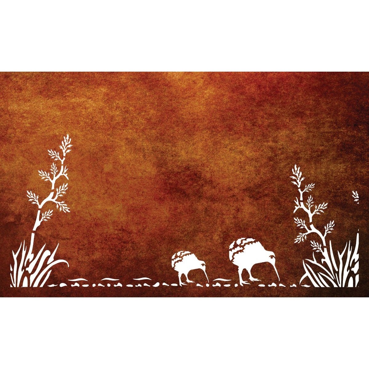 Flex With Kiwi - Kiwi Bush Canvas Collection of Balustrades ( 1800 x 1100 mm )