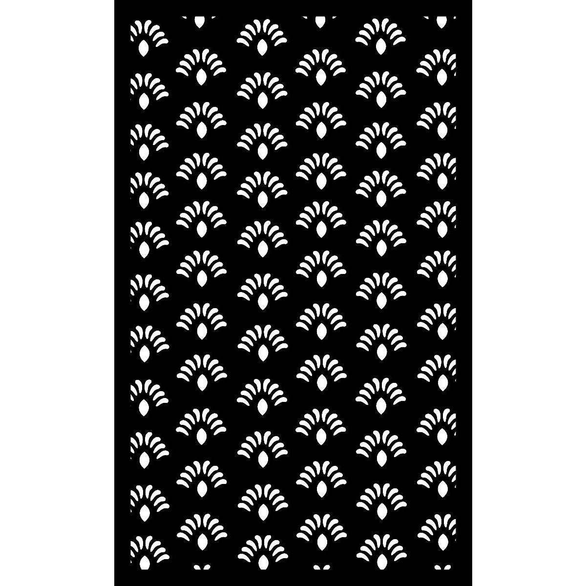 Fence Panel & Privacy Screen - Boho Floral MI