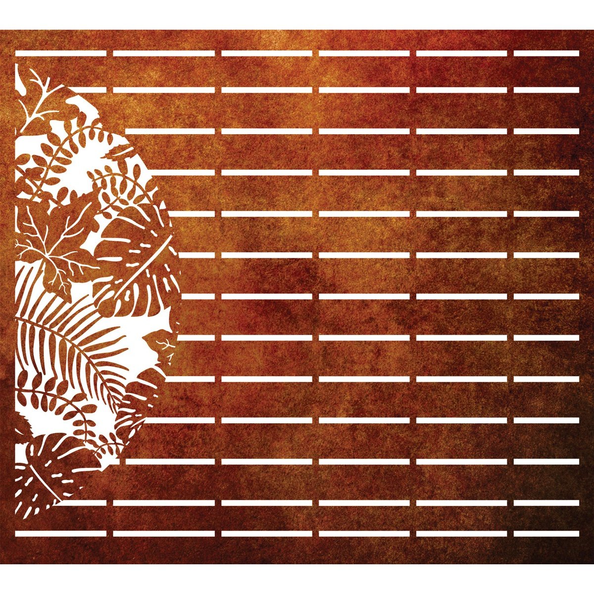 Flora MII - Metal Driveway Gate