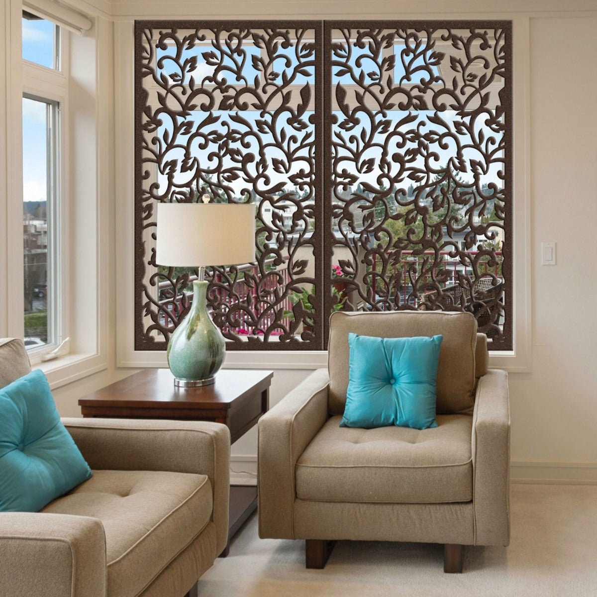Decorative Security Screen - Koru MII