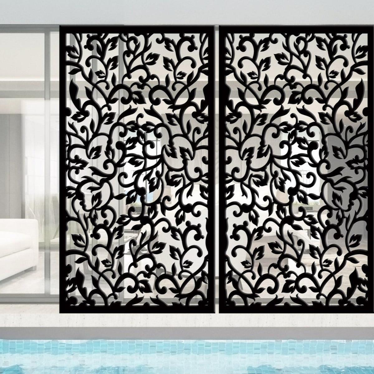 Decorative Security Screen - Koru MII