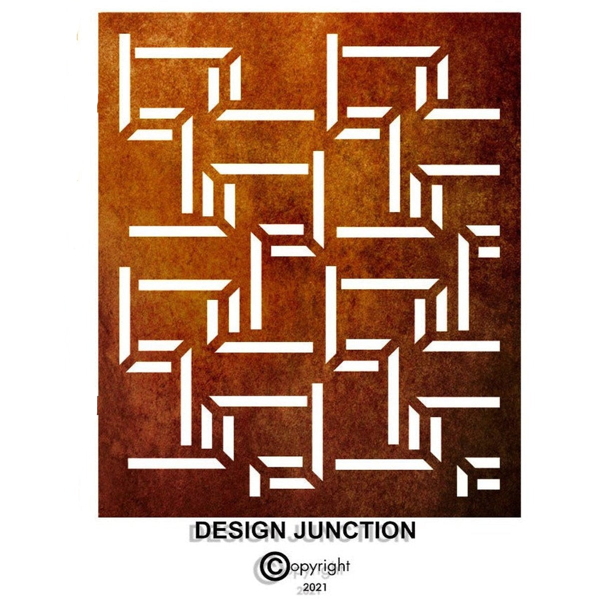 Pedestrian Gate - Random Lines