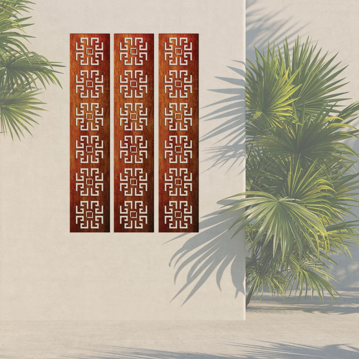 Laser Cut Fence Runner - Geo (DJ05)