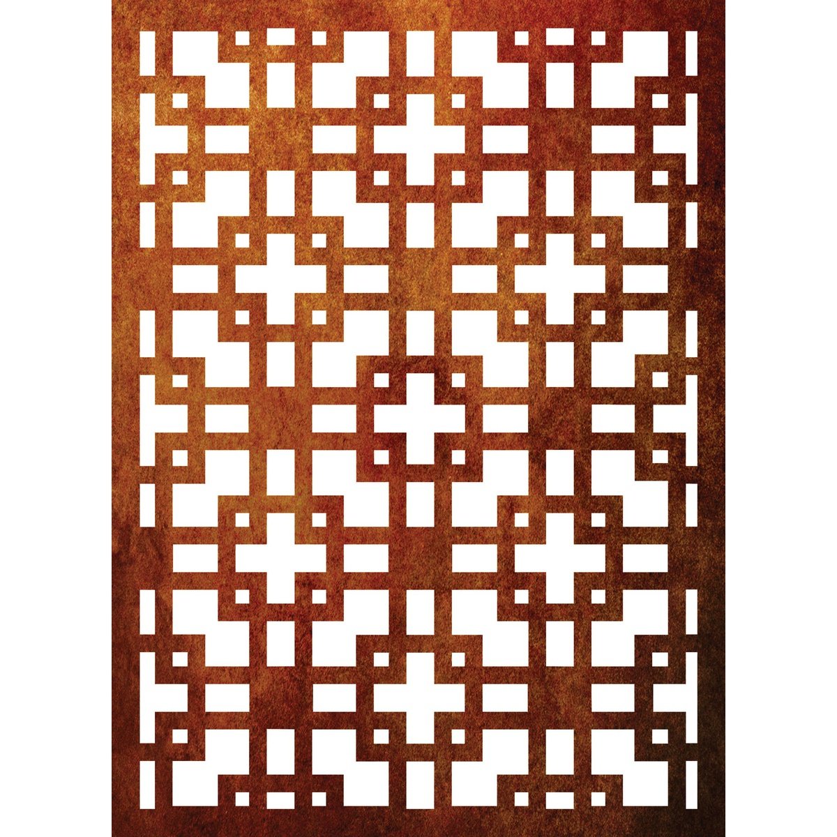Decorative Screen & Fence Panel - The Squares