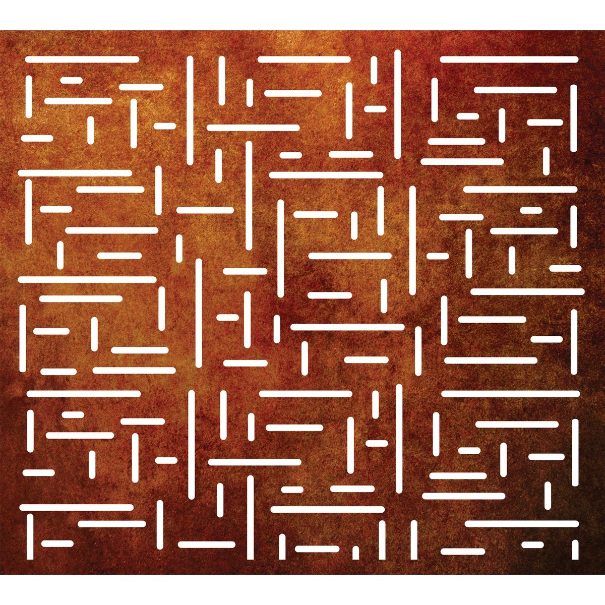 Random Lines - Metal Entrance Gate