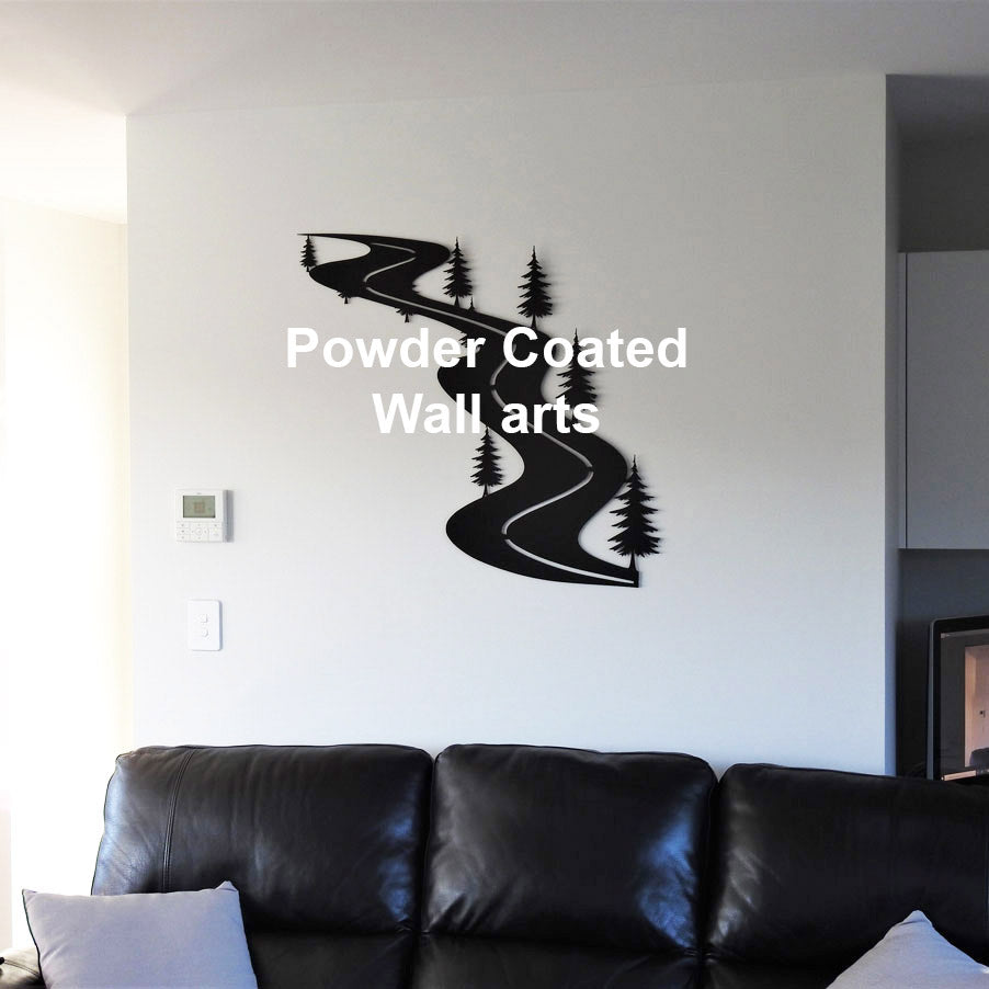 Laser Cut Metal Wall Art I Corten Steel Or Powder Coated Colours