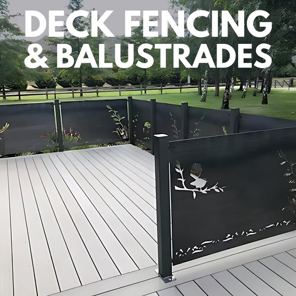 Balustrades & Low Laser Cut Fences