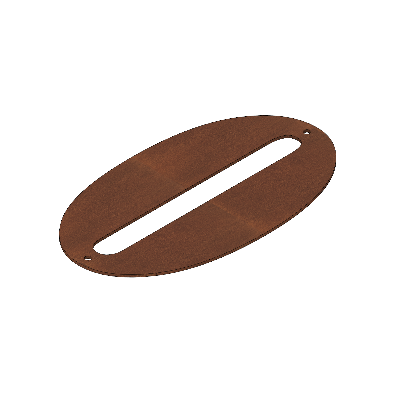Corten Steel House Numbers Bernard (300 mm)
