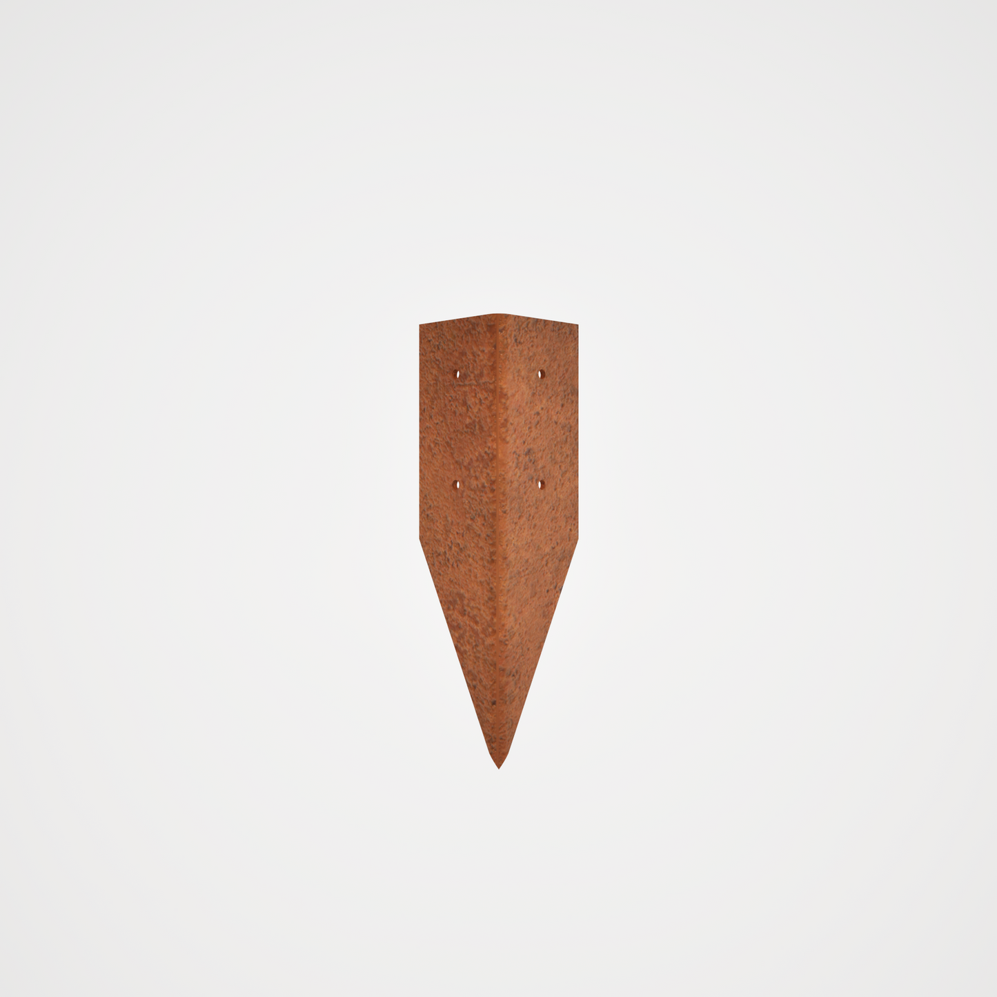 100 mm High. Corten Steel Garden Edging 3.00 mm Thick
