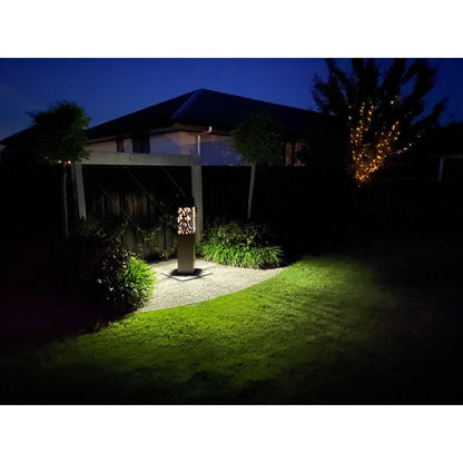 Garden Powder Coated Bollard & Light Pillar- Net ( Bonus Solar LED Light )