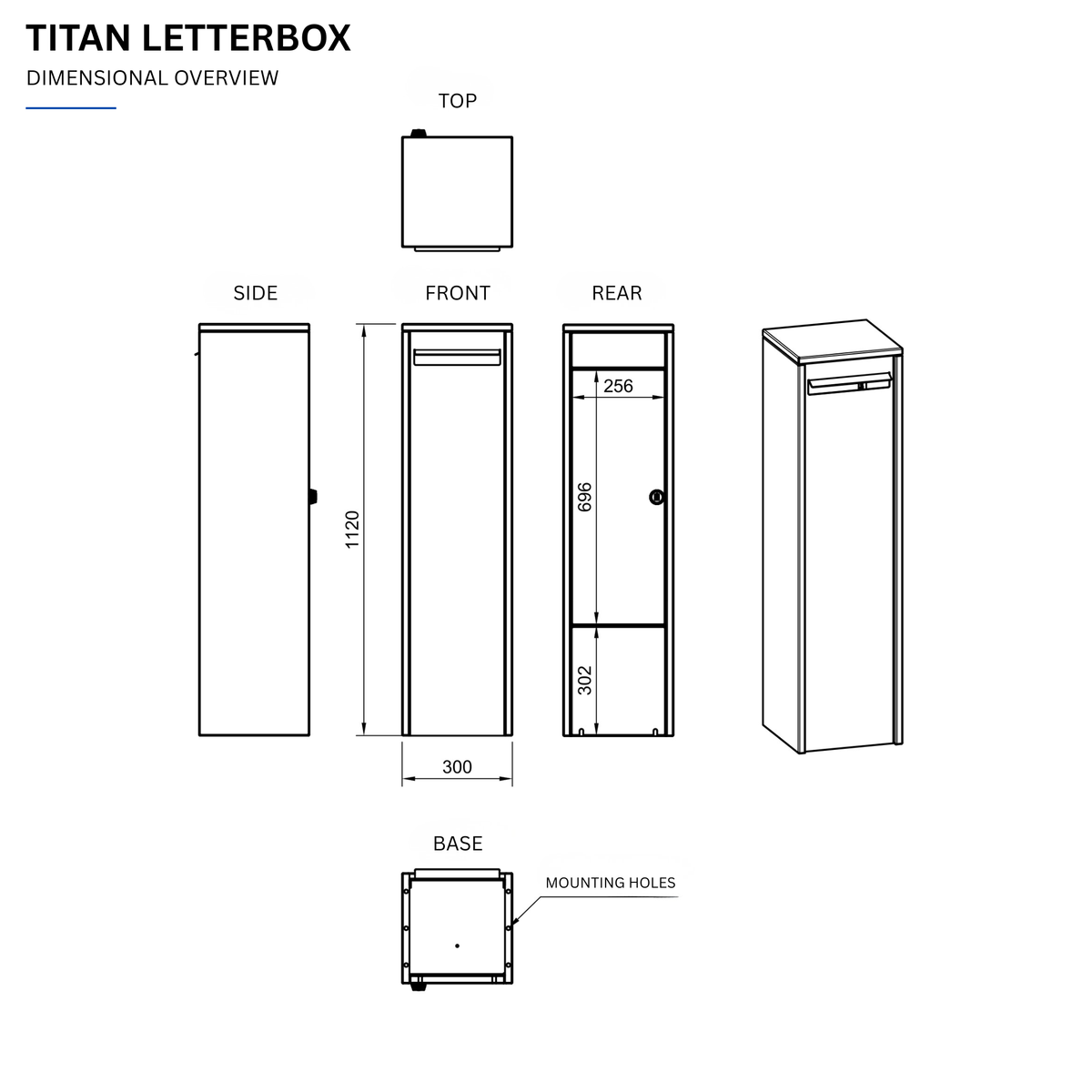 *New* Titan Coastal – Marine-Ready Letterbox